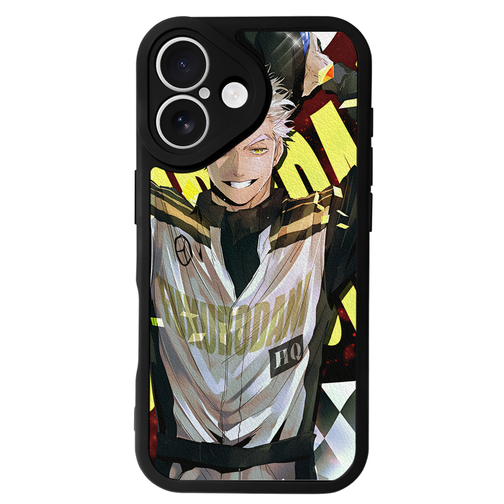 （画像用） ハイキュー!! Haikyu!! 【iPhone 16シリーズ対応】シリコンスマホケース（レザー調） 材質：シリコン